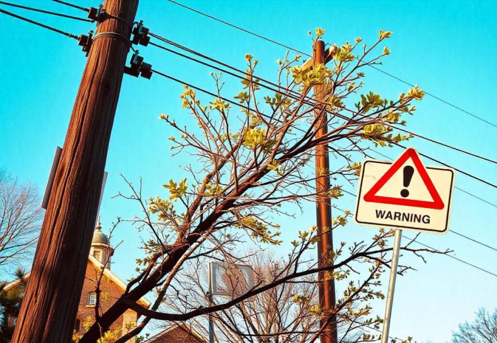 Branches Are Getting Near Power Lines