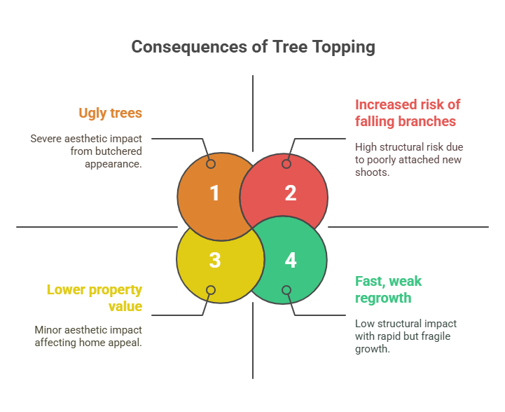 Tree topping is not cheap. And if it is cheap, that should make you nervous. - visual selection 
